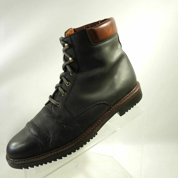 Cole Haan 6340 Size 8.5 M Black Boots Mens C3B B3 main image 8